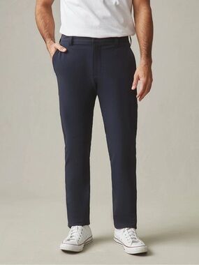 INC International Concepts Men’s Slim Fit Dress Pants Navy 38Wx30L